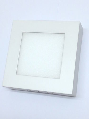 6W LED Aufbaustrahler, quadratisch, weiß, dimmbar